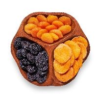 Тарелка с курагой, черносливом и персиками "Семушка" 410 г.