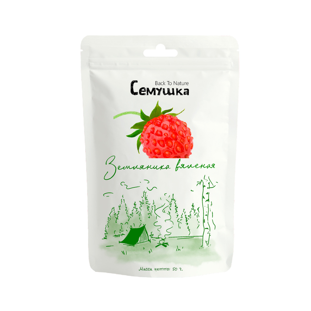 Вяленая земляника Семушка